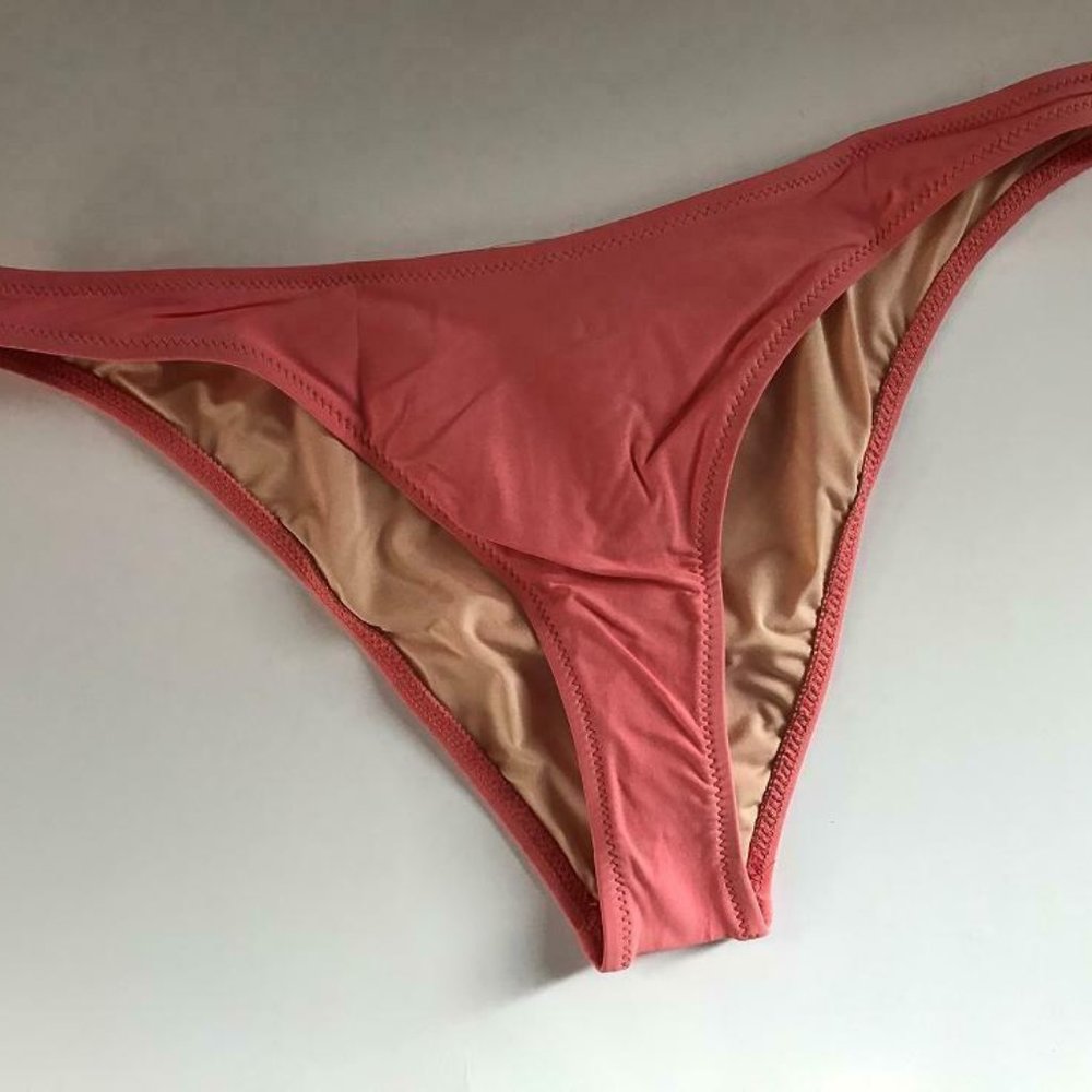 $45 J.Crew 1989 High-Leg Bikini Bottoms J3557